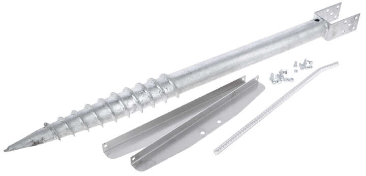 AKO Spiral-Erd-/Halteanker für Solarmodul